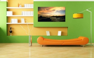 Tablou Canvas Apus de soare - Img 1