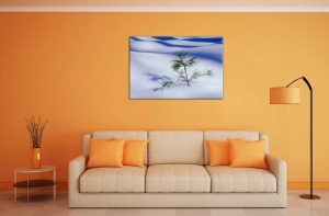 Tablou Canvas Copac in Zapada - Img 1