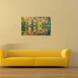 Tablou Canvas Copaci Colorati - Img 1
