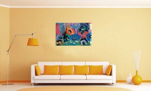 Tablou Canvas Graffiti - Img 1
