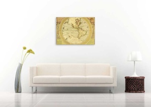 Tablou Canvas Harta - Img 1