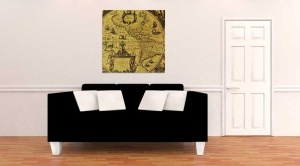 Tablou Canvas Harta - Img 1