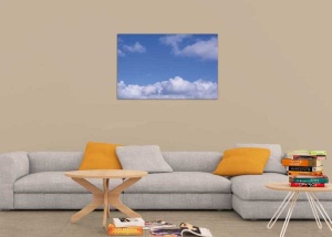 Tablou Canvas Nori Albi pe Cer - Img 1