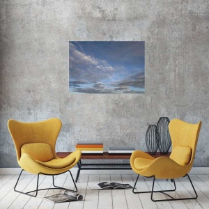 Tablou Canvas Nori Albi pe Cer - Img 1