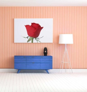 Tablou Canvas Trandafir rosu - Img 1