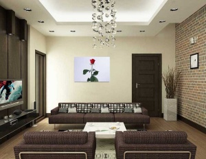 Tablou Canvas Trandafir rosu - Img 1