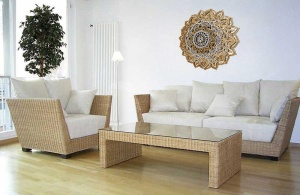 Tablou Mandala Florala decorativ din lemn, decor 3d multistrat - Img 2
