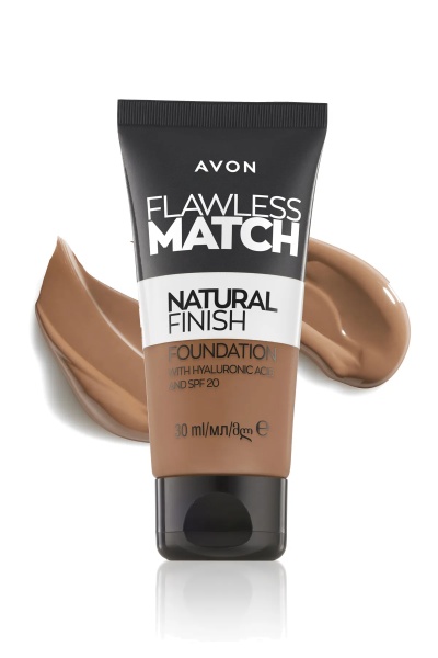 Fond de ten Flawless Match Natural Finish 330 P (Honey Beige) – Machiaj perfect, hidratare intensă - Img 1