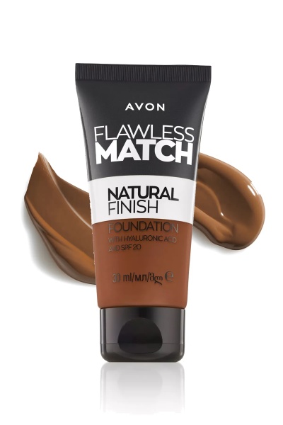 Fond de ten Flawless Match Natural Finish 410P (Spice) – Machiaj perfect, hidratare intensă