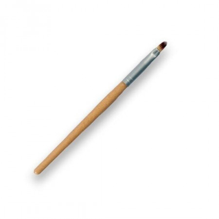 Pensula pentru fard de pleoape, ingusta, Top Choice, maner din lemn