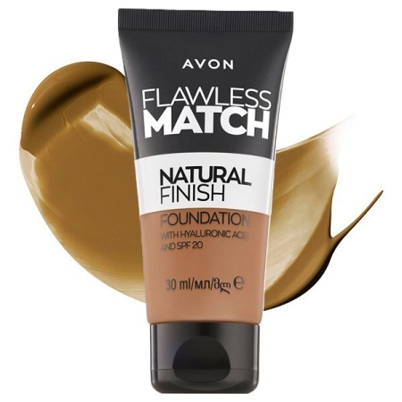 Fond de ten Flawless Match Natural Finish 420G (Caramel) – Machiaj perfect, hidratare intensă - Img 1