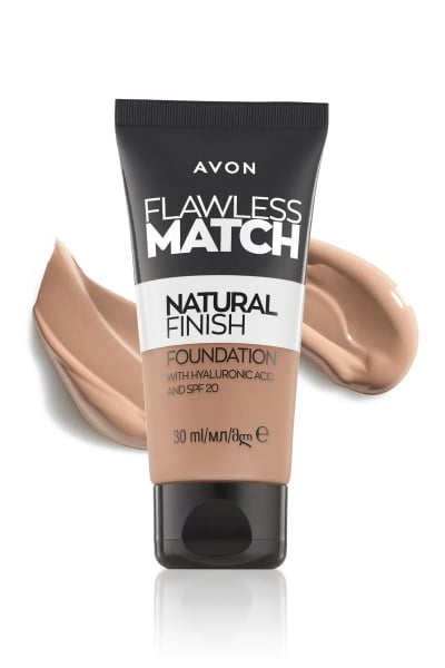 Fond de ten Flawless Match Natural Finish 145 P (Ivory Pink) – Machiaj perfect, hidratare intensă