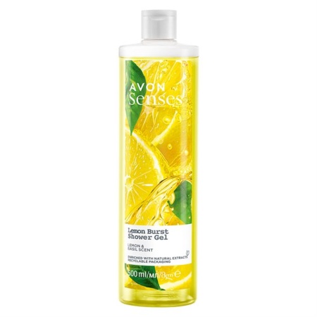Gel de duș Lemon Burst – Revigorare și Hidratare
