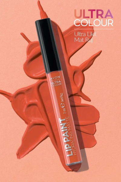 Lip Paint Coral Shore – Ruj mat hidratant pentru buze catifelate și confort absolut