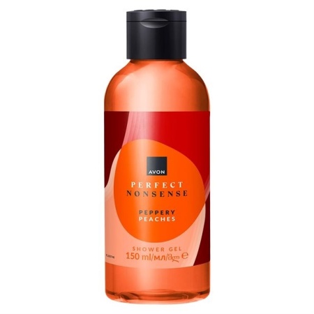 Perfect Nonsense Peppery Peaches – Gel de duș parfumat cu aromă surprinzătoare 150 ml