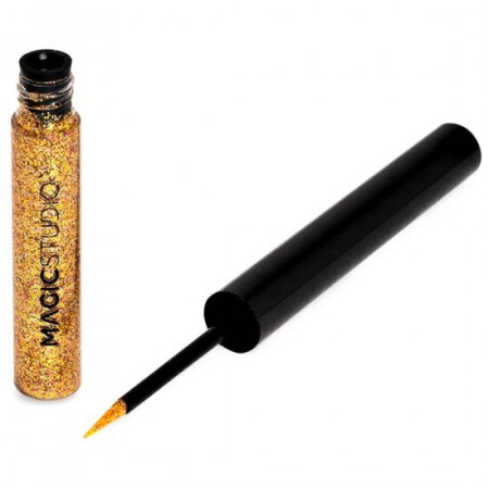 Eyeliner liquid Glitter Magic Studio 24192, 3.5 ml, Gold