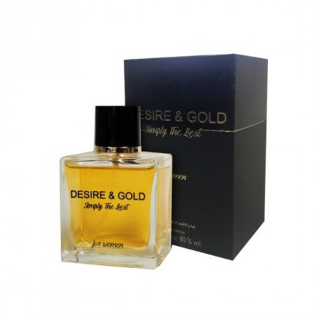 Apa de parfum Cote d'Azur, Desire and Gold Simply the Best, 100ml
