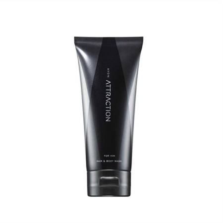 Gel de duș pentru păr și corp Attraction pentru El – energie și seducție la fiecare duș 🚿✨