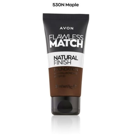 Fond de ten Flawless Match Natural Finish 530N (Maple) – Machiaj perfect, hidratare intensă - Img 1