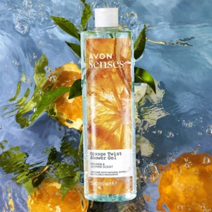 Gel de duș Orange Twist – Revigorare și Hidratare