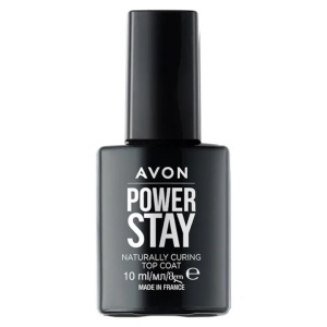 Lac de unghii Top Coat Power Stay Naturally Curing 10 ml – fixare, luciu intens și rezistență