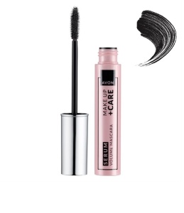 Mascara pentru volum infuzata cu ser Blackest Black
