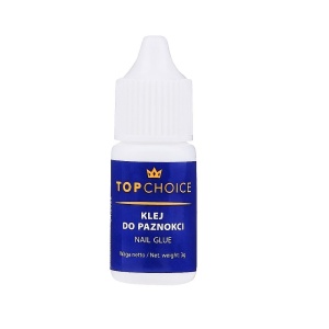 Adeziv pentru unghii false Top Choice 3 g – lipici profesional rezistent pentru tipsuri