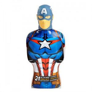Spumant de baie si sampon, figurina 3D, Avengers, Captain America, 350ml