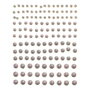 Perle autoadezive pentru machiaj Pearl Drops – Chique (110 buc)