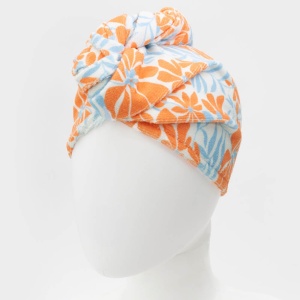 Prosop pentru păr Island Breeze – prosop turban păr, uscare rapidă, confort și fixare ușoară