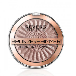 Pudra bronzanta, Bronze and Shimmer, Revers, 9g, 01