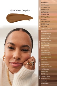 Fond de ten Power Stay 24-Hour 435N Warm Deep Tan – Acoperire impecabilă, confort absolut - Img 2