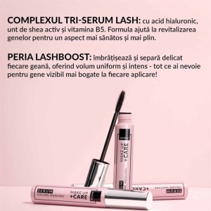 Mascara pentru volum infuzata cu ser Blackest Black