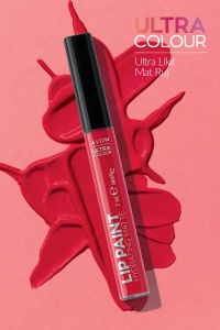Ruj mat hidratant Lady in Red – nuanță roșu intens elegant pentru buze catifelate 7 ml