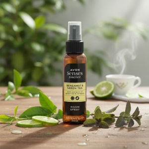 Spray pentru cameră cu bergamotă și ceai verde