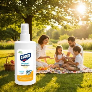 AROXOL Protect Soluție Lichidă Împotriva Țânțarilor 100 ml – protecție eficientă și îngrijire pentru piele