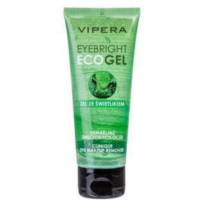 Gel demachiant pentru ochi cu extract de silur, EyeBright EcoGel, Vipera, 75 ml