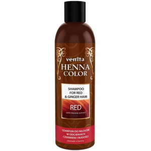 Sampon Henna Color Lifting, pentru par in nuante de rosu, 250ml