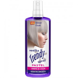 Spray colorant Venita, Trendy Pastel, Nr.11, Silver dust