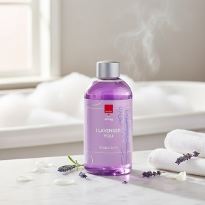 Spumant de baie Lavender 250 ml – relaxare, parfum delicat și spumă bogată