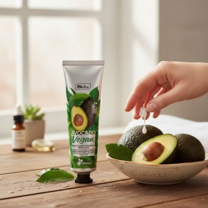 Crema de maini hidratanta si calmanta cu ulei de avocado si aloe vera Vegan