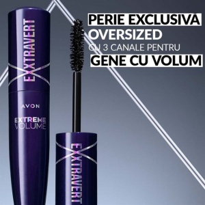 Mascara Exxtravert Extreme Volume Waterproof Blackest Black 9,5 ml – volum extrem și negru intens rezistent la apă - Img 7