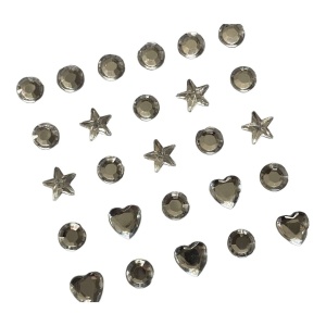 Strassuri autoadezive pentru machiaj Clear Shapes Chique - Img 2