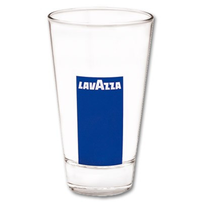 Bicchierino in vetro, originale Lavazza, per espresso