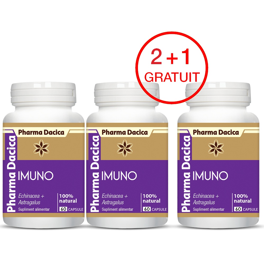 Imuno 2+1 Gratuit, 60 capsule