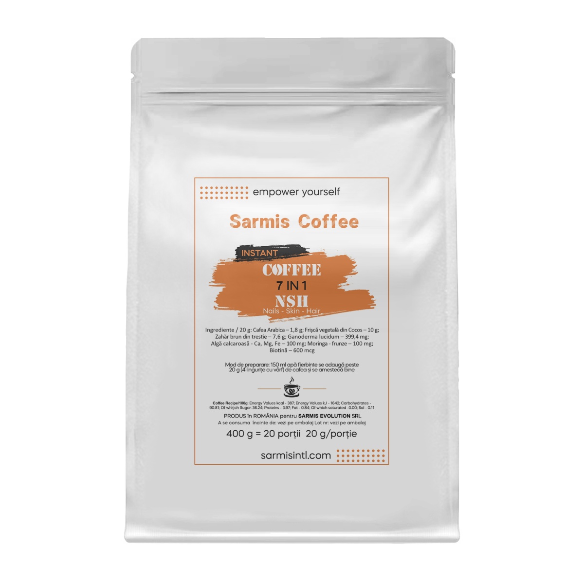 Sweet Coffee - 7in1 - NSH (Nails-Skin-Hair) - 20 portii