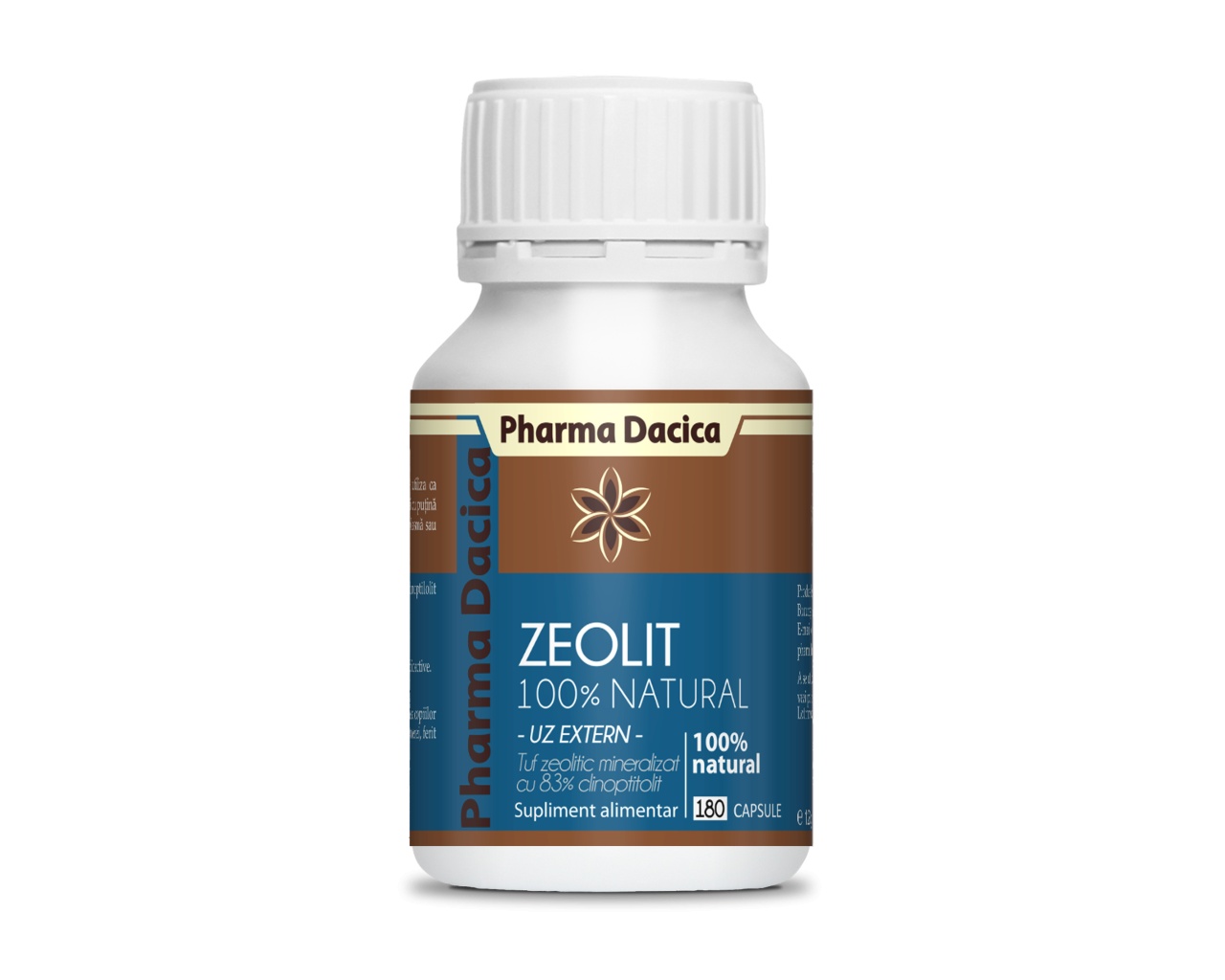 Zeolit 2+1 Gratuit, 180 capsule x 3