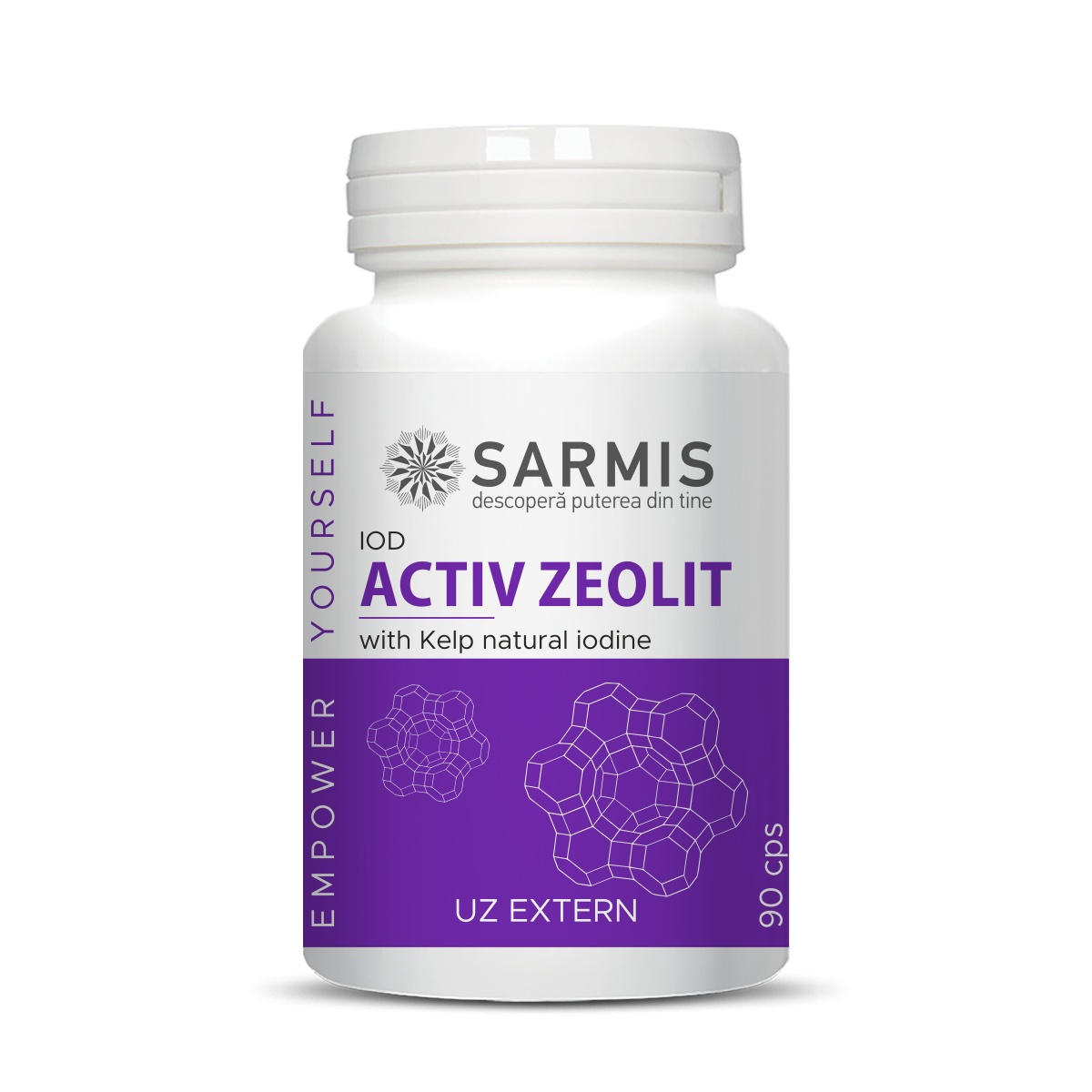 Activ Protect Zeolit cu Iod -90 cps