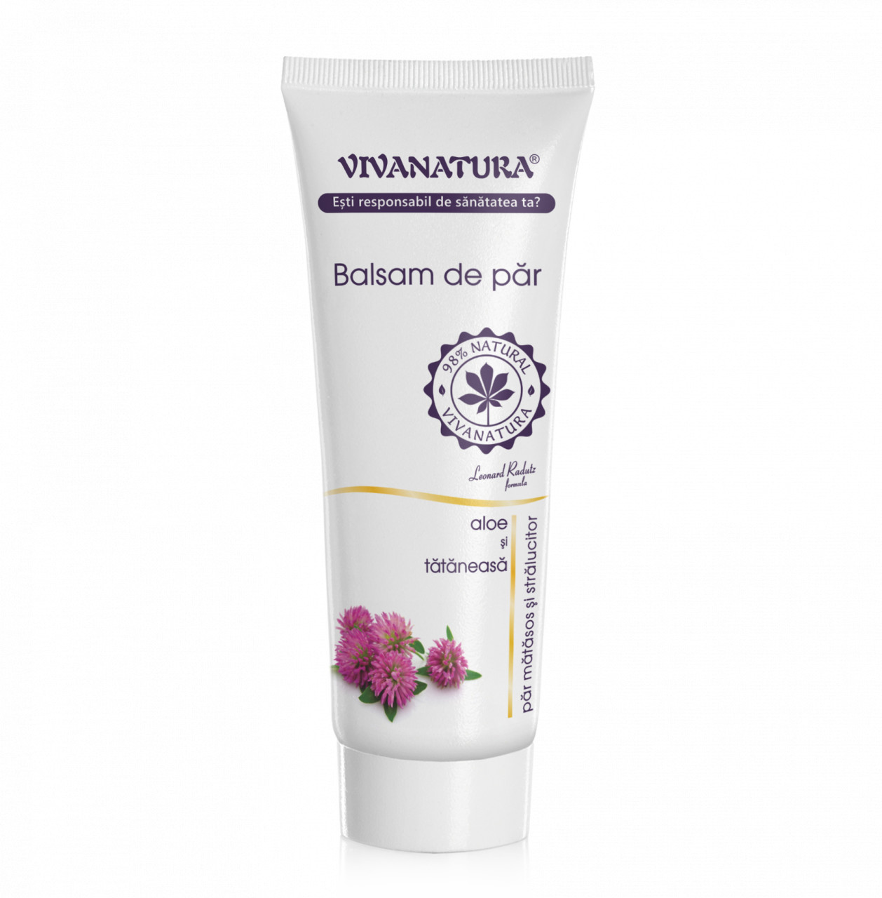Balsam de par cu aloe si tataneasa 250 ml– Leonard Radutz Formula – VivaNatura