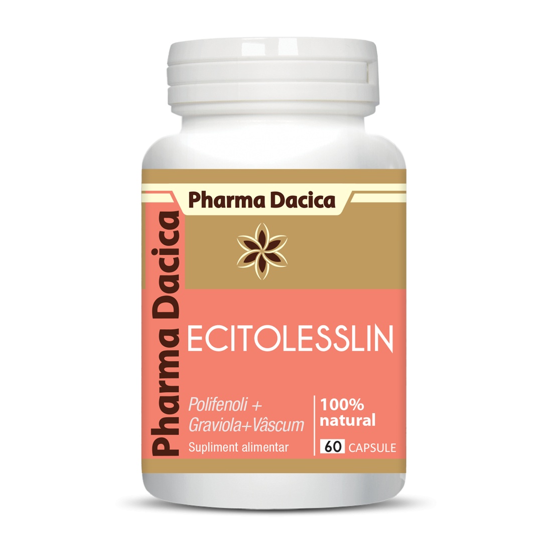 Ecitolesslin 2+1 Gratuit, 60 capsule x 3